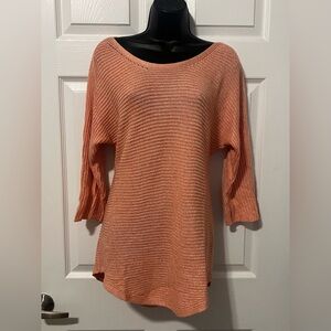 New York & Company Coral Knit Sweater